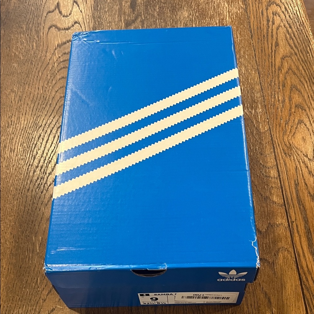 Adidas Samba OG White & Green Shoes Sneakers - New with tags and box 9 - Picture 6 of 8